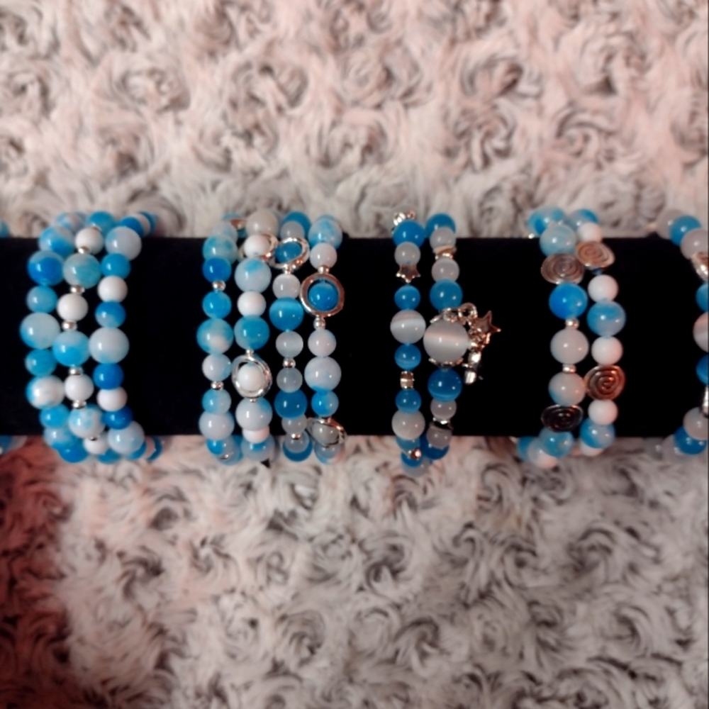 Winter Elsa inspired Bracelets